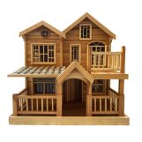 کلبه چوبی دستساز لوکس مناسب دکور و آباژور