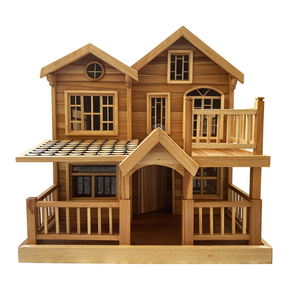 کلبه چوبی دستساز لوکس مناسب دکور و آباژور کلبه چوبی دستساز لوکس مناسب دکور و آباژور